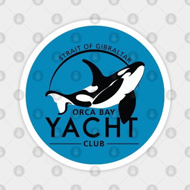 Orca Bay Yacht Club Magnet by Rackham